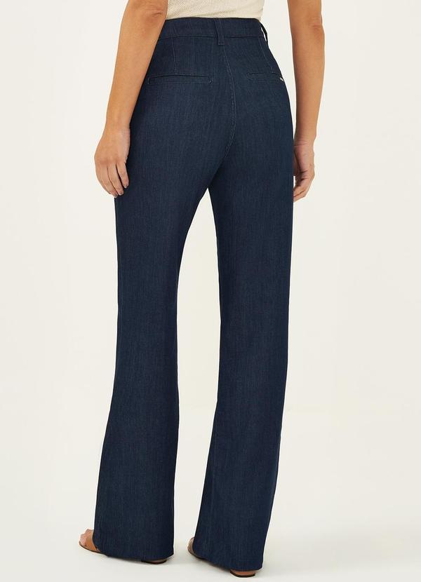 Principessa - Calça Wide Leg Jeans Azul Escuro Tamara 2