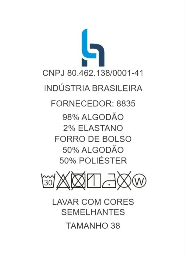 bonprix - Calça Wide Leg Jeans Azul Médio 5