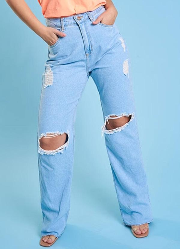 Amo Brand - Calça Wide Leg Jeans 1