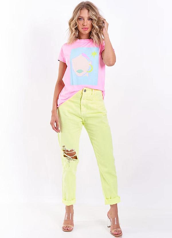 Amo Brand - T-Shirt Boneca Rosa 2