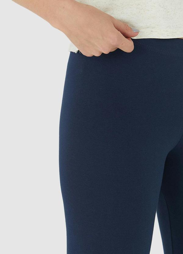 Malwee - Calça Azul Marinho Legging Feminina em Cotton 3