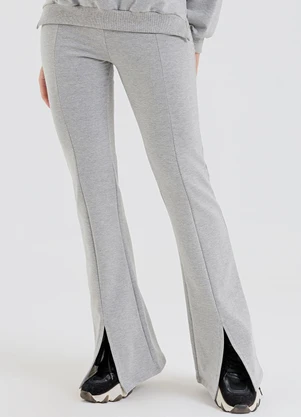 Just Basic - Calça Feminina em Molecotton Cinza - JUST BASIC