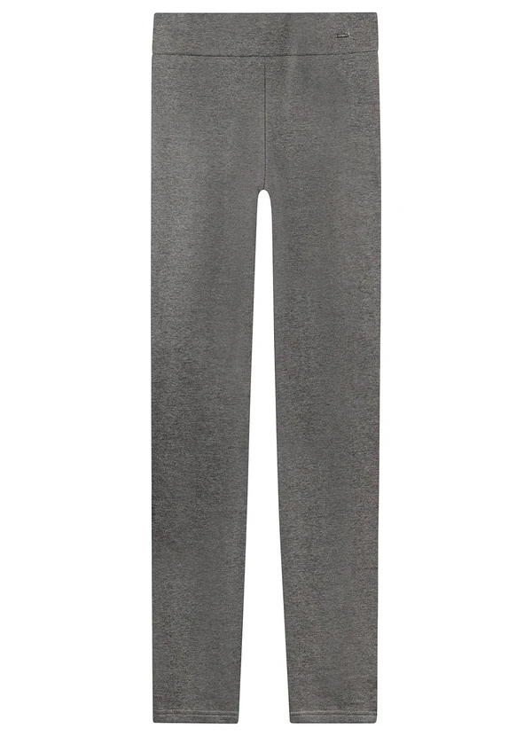 Marialícia - Calça Feminina Legging Cinza