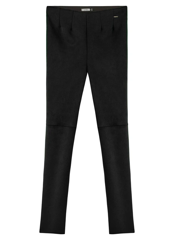 Marialícia - Calça Feminina Legging Suede Preto