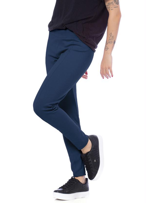 Up Close - Calça Feminina Ponto Roma Marinho