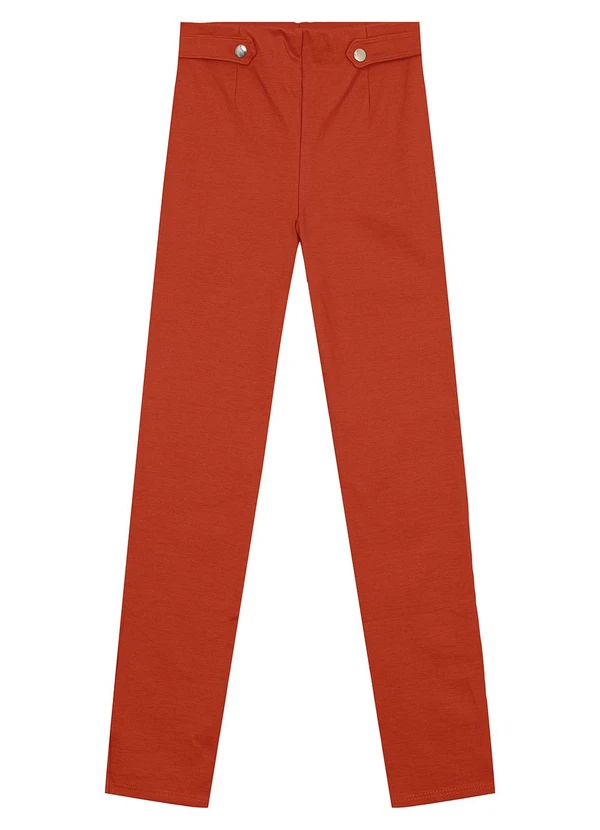 Enfim - Calça Legging em Malha Marrom 3