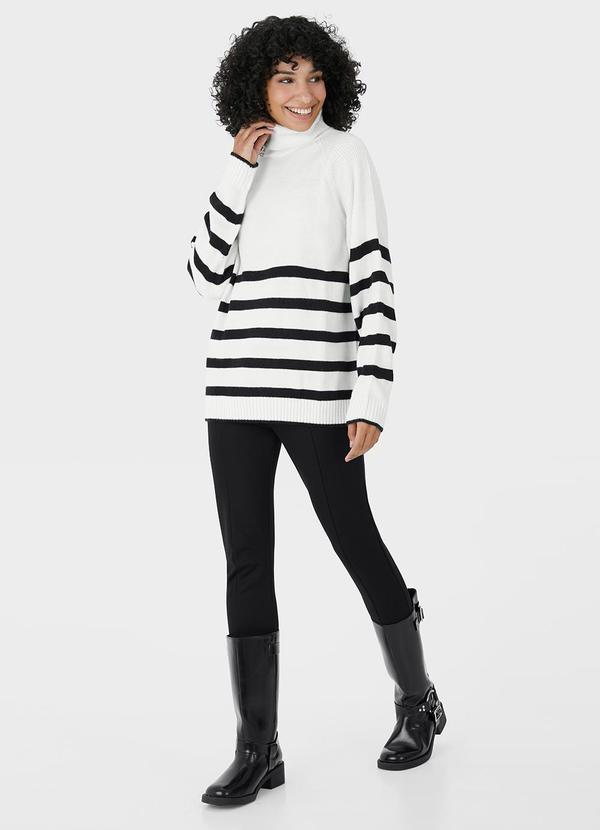 Malwee - Calça Legging em Malha Preto 4