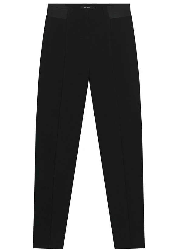 Malwee - Calça Legging em Malha Preto 5