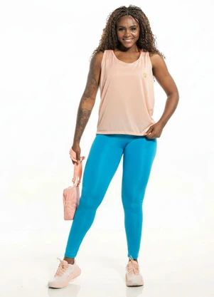 Cobertura - Calça Legging Esportiva Azul - COBERTURA