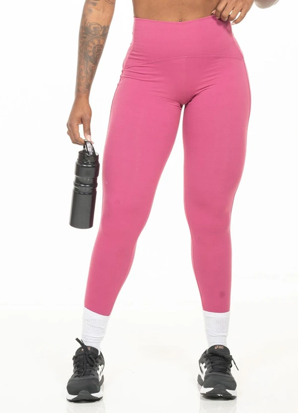 Cobertura - Calça Legging Esportiva Rosa
