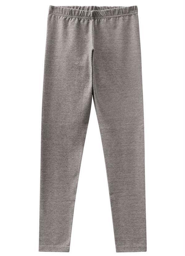 Malwee - Calça Legging Feminina em Cotton Cinza