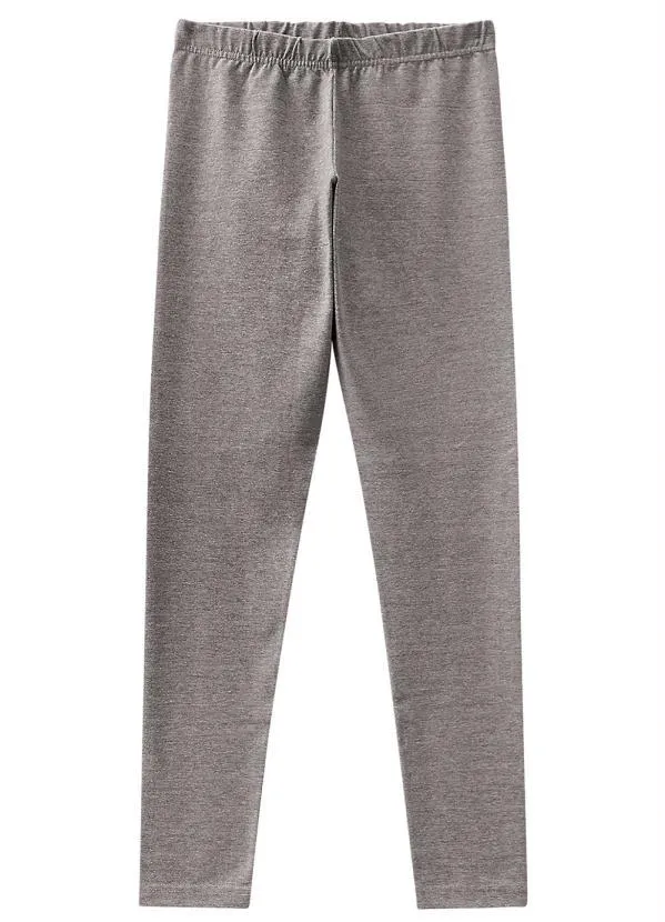 Malwee - Calça Legging Feminina em Cotton Cinza