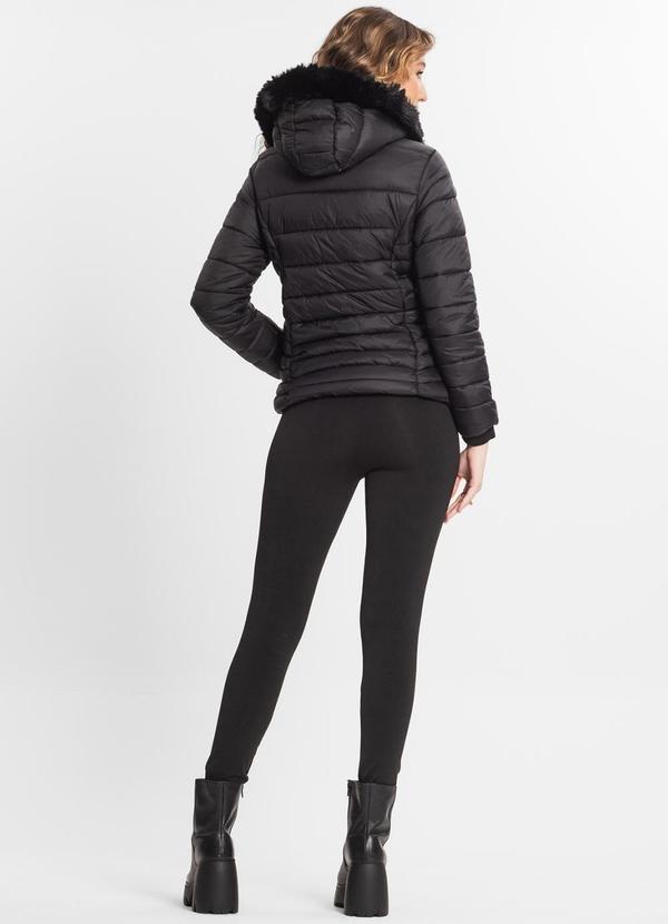 Select - Calça Legging Feminina Peluciada Preto 4