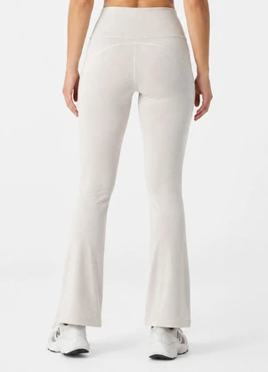 Rovitex - Calça Legging Flare Feminina Fitness Bege - ROVITEX