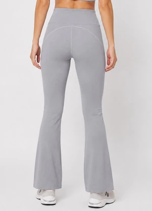 Rovitex - Calça Legging Flare Feminina Fitness Cinza - ROVITEX