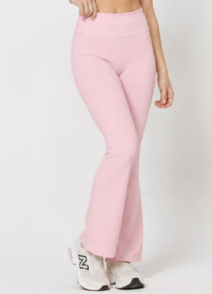 Rovitex - Calça Legging Flare Feminina Fitness Rosa - ROVITEX