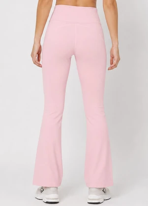 Rovitex - Calça Legging Flare Feminina Fitness Rosa - ROVITEX