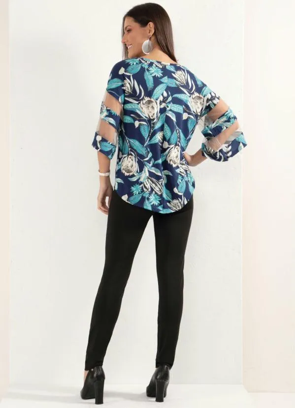 Quintess - Calça Legging Preta com Cós Largo 4