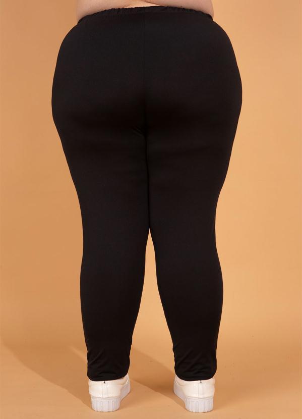 Outlet - Calça Legging Preta 3