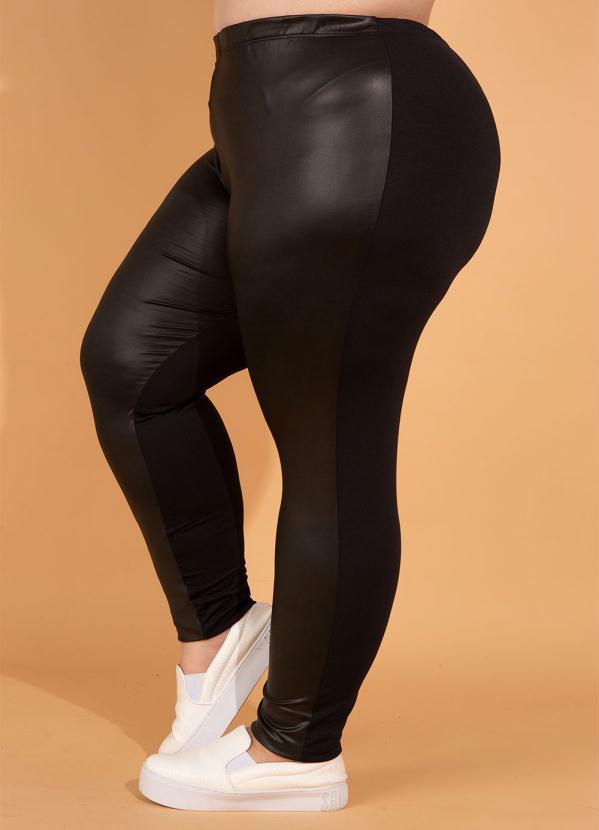 Outlet - Calça Legging Preta 2