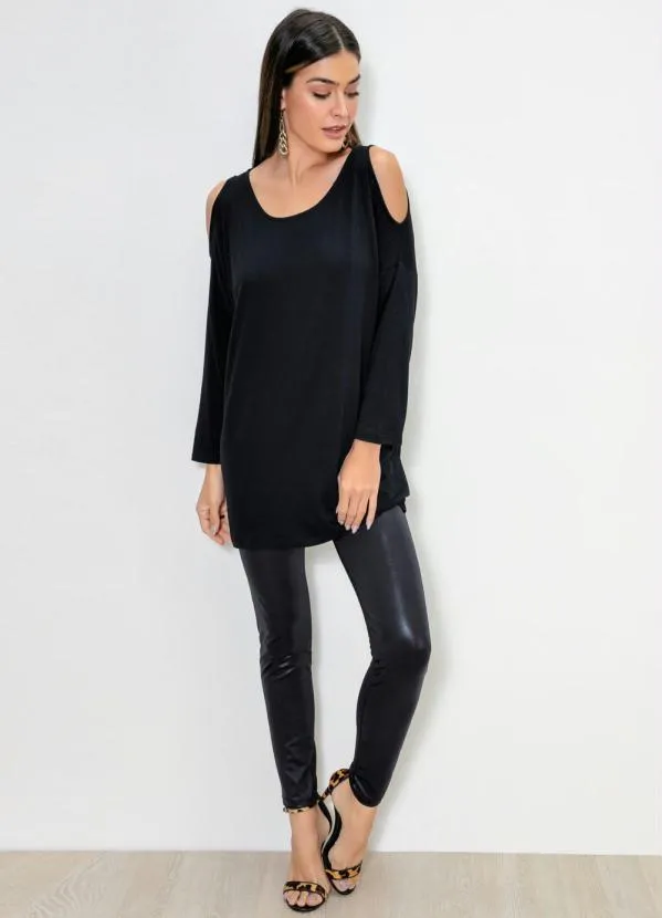 Queima Estoque - Calça Legging Preta 12