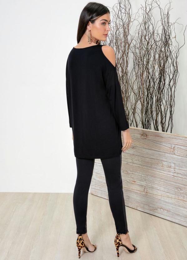 Outlet - Calça Legging Preta 10