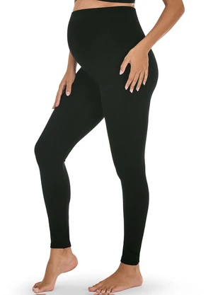 Zee Rucci - Calça Maternity sem Costura Preto - ZEE RUCCI
