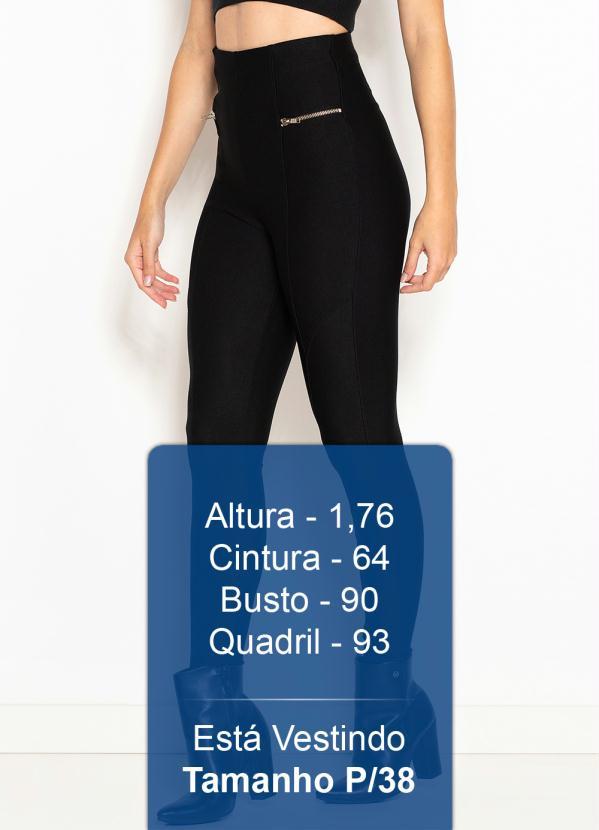 Maria Filó - Calça Montaria em Malha Preta 5