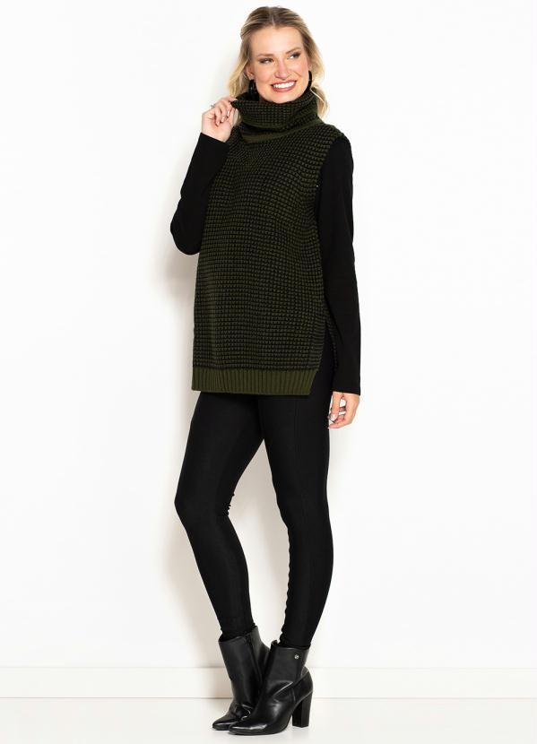 Maria Filó - Calça Montaria em Malha Preta 8