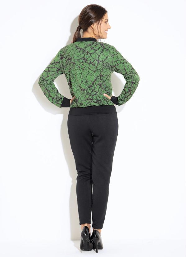 Quintess - Calça Quintess Preto com Bolsos 6