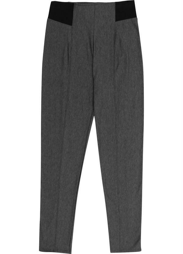 Habana - Leggin Feminina em Molecotton Cinza