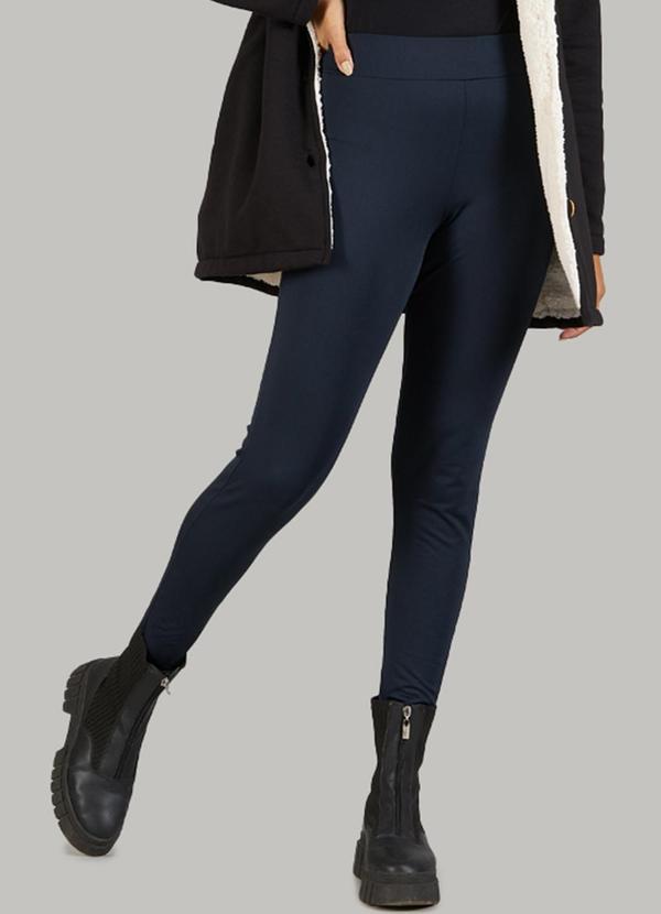 Soft Bonni - Legging Adulto Feminino Thermo Azul