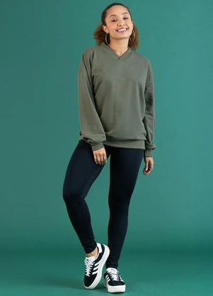 Soft Bonni - Legging Adulto Preto - SOFT BONNI