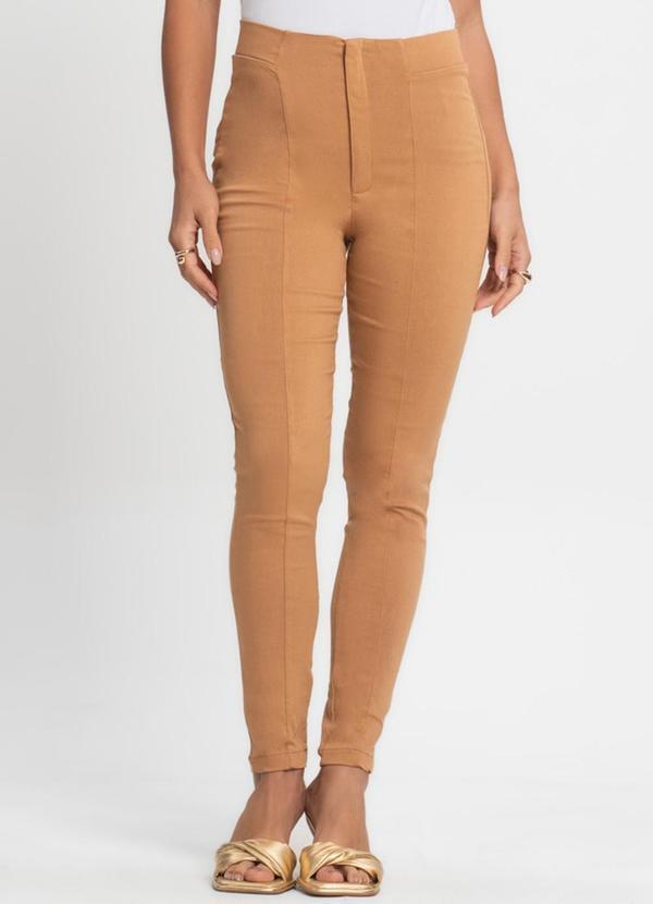 Endless - Legging Bengaline Shine Marrom