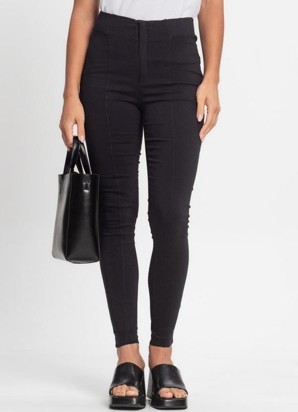 Endless - Legging Bengaline Shine Preto