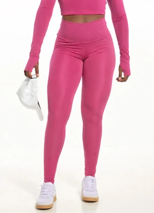 Cobertura - Legging com Bolso Traseiro Rosa - COBERTURA