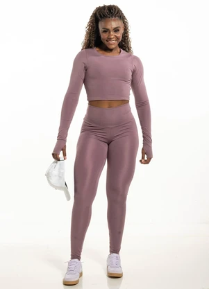 Cobertura - Legging com Bolso Traseiro Roxo - COBERTURA