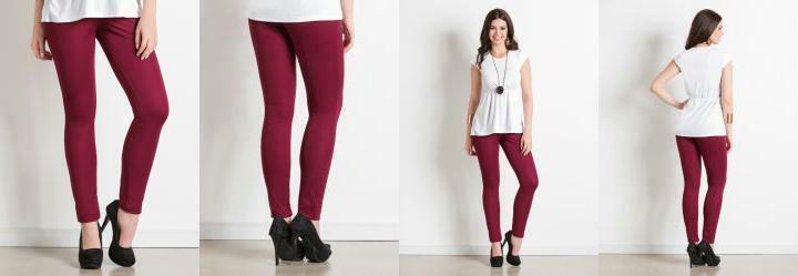 Legging com Bolsos nas Costas Bord