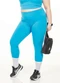 Cobertura - Legging Esportiva Plus Size Terracota - variação: Azul