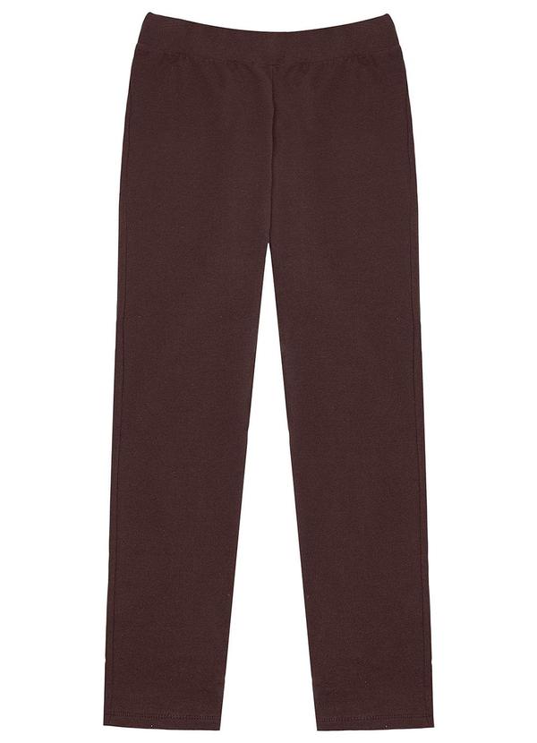 Rovitex - Legging Feminina Básica Marrom