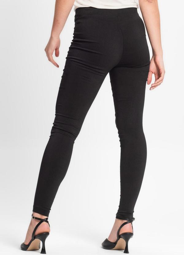 Endless - Legging Feminina em Bengaline Preto 2