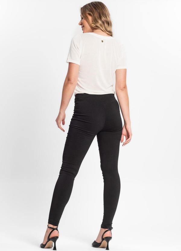 Endless - Legging Feminina em Bengaline Preto 4