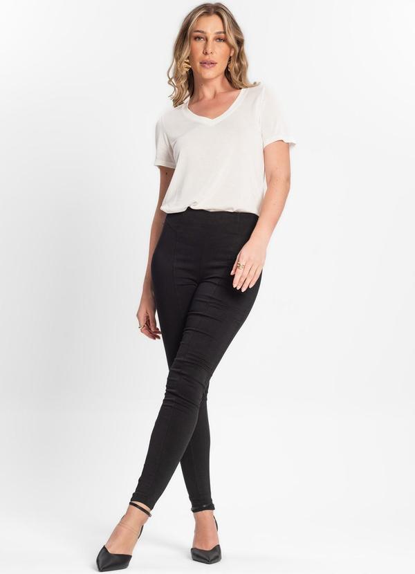 Endless - Legging Feminina em Bengaline Preto 5