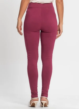 Endless - Legging Feminina em Bengaline Rosa - ENDLESS
