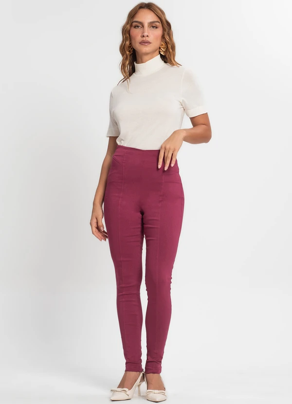 Endless - Legging Feminina em Bengaline Rosa 3