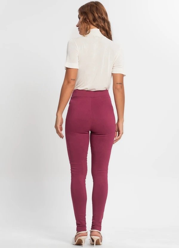 Endless - Legging Feminina em Bengaline Rosa 4