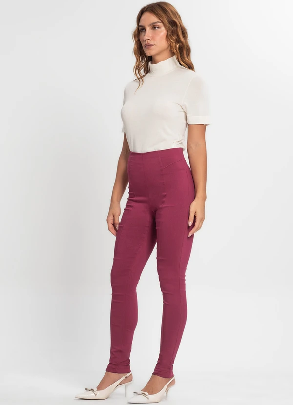 Endless - Legging Feminina em Bengaline Rosa 5
