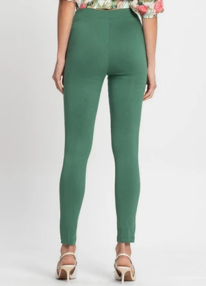 Endless - Legging Feminina em Bengaline Verde - ENDLESS