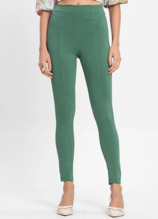 Endless - Legging Feminina em Bengaline Verde 1