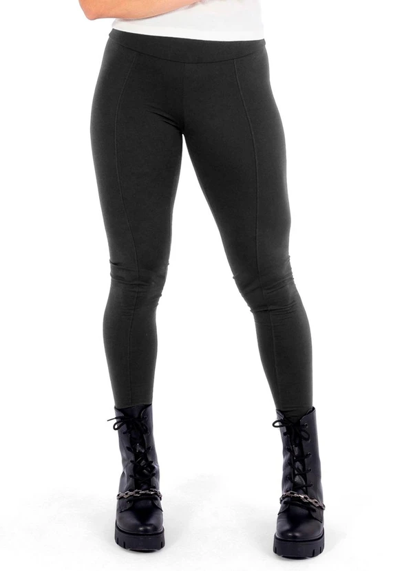 Cobertura - Legging Feminina Feminina Suplex Cinza